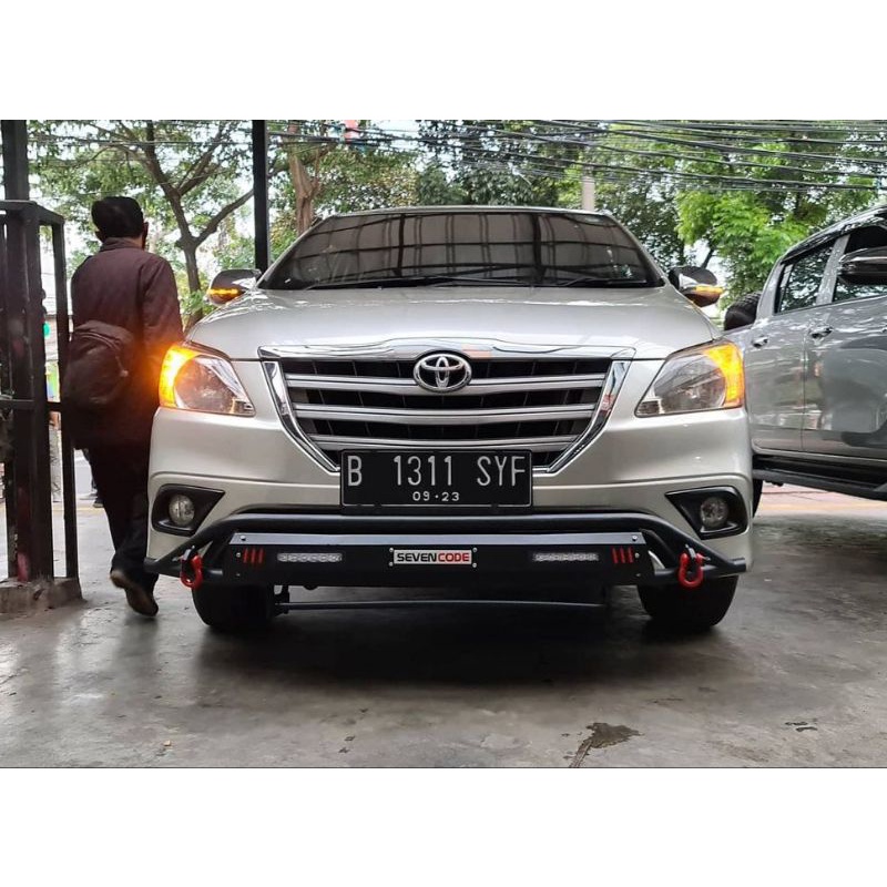 Tanduk Depan Innova Lama Cobra Besi Bumper Depan Innova Lama Cobra Sevencode