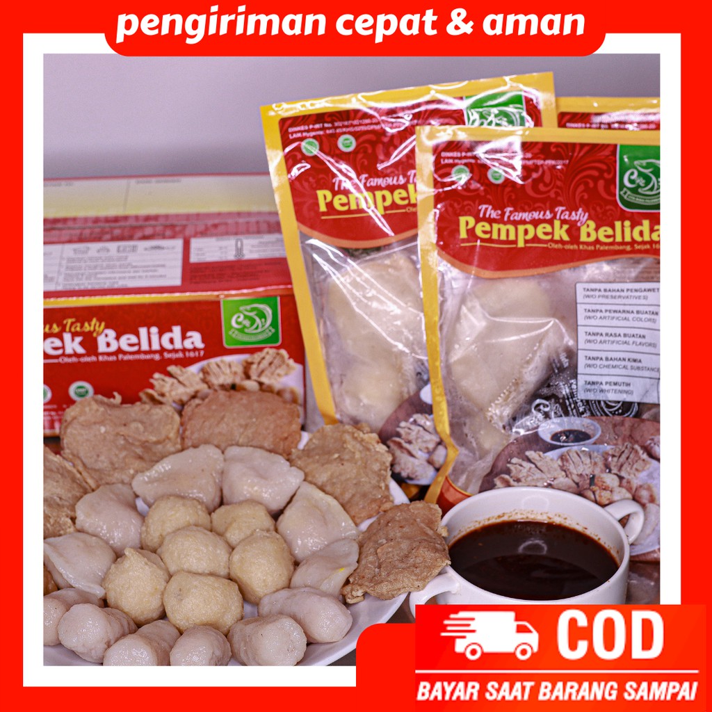 Pempek Frozen Candy Lala Belida Palembang Asli Empek Empek Adaan Enak