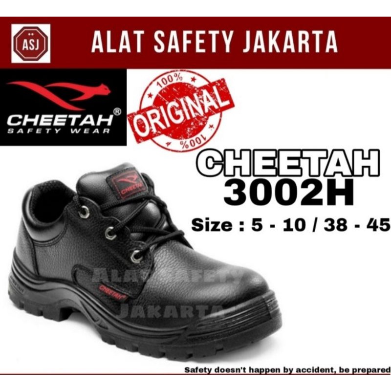 Safety Shoes Cheetah 3002H/ Sepatu Safety Cheetah 3002H