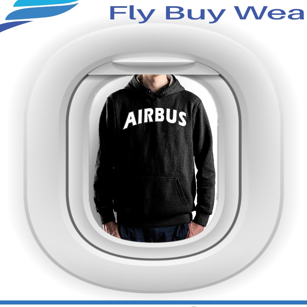 Jaket Hoodie Pesawat Airbus Penerbangan Aviasi Airbus Aircraft