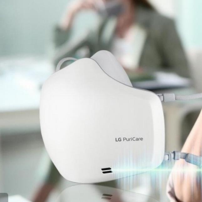 DISKON Masker LG Puricare AP551 Gen Generasi 2 Wearable Air Purifier Mask - W