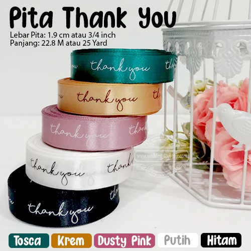 

Pita Satin Thank You