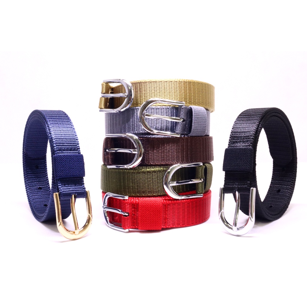 IKAT PINGGANG WANITA TALI NYLON SABUK GESPER WOMEN BELT FASHION WANITA - AMC-FX-44