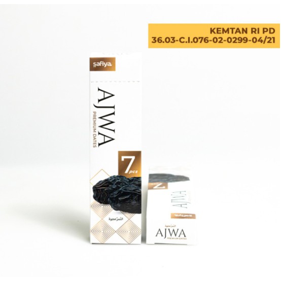 

Kurma Ajwa 7 Butir Ajwa Premium Best Quality