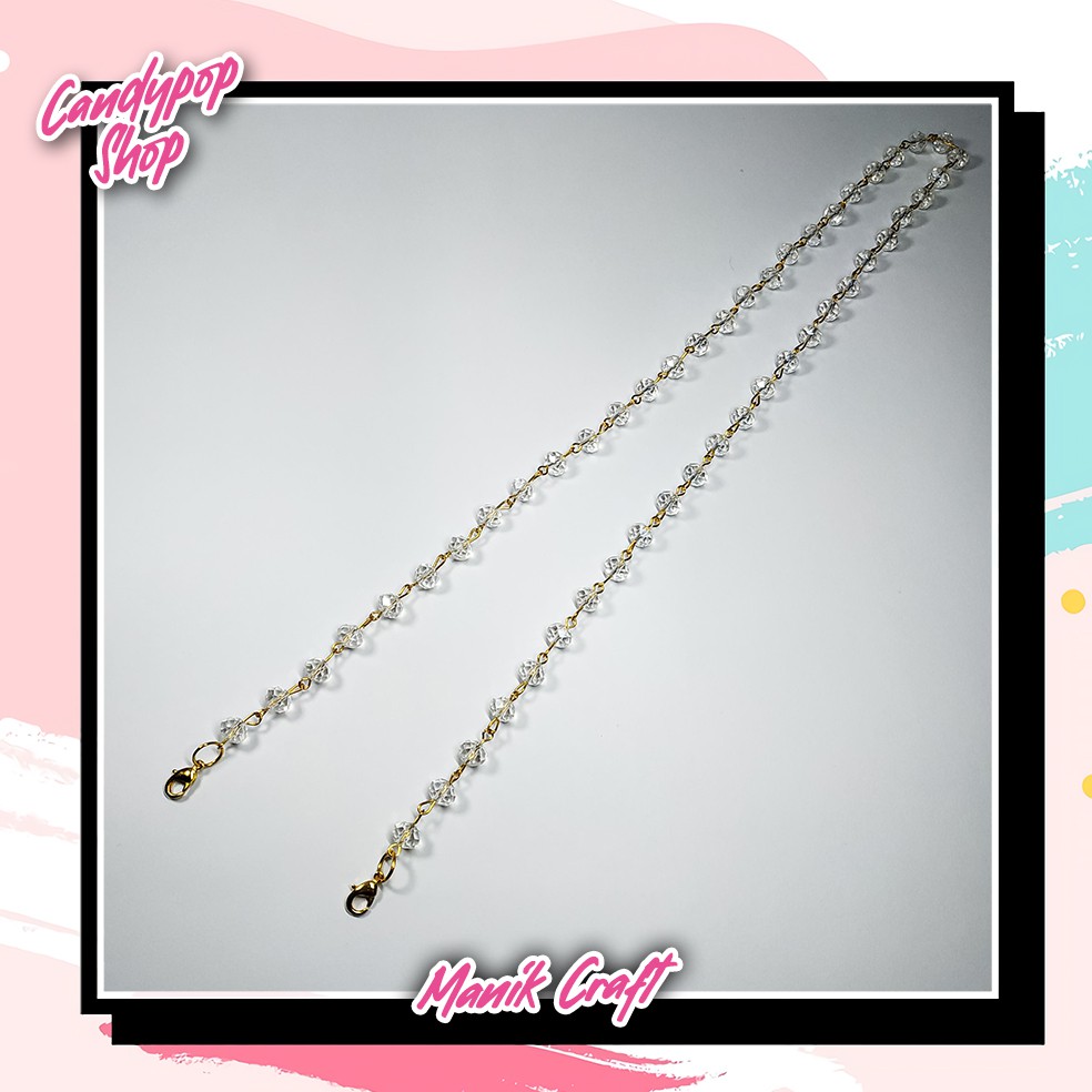 Strap Masker Rantai / Tali masker Rantai / Kalung masker Rantai / gantungan masker rantai