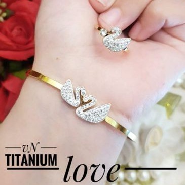 Titanium Gelang cincin u398