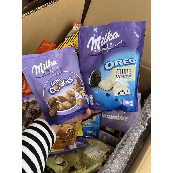 

READY STOCK!! MILKA OREO MINIS ORIGINAL & WHITE / MILKA MINI COOKIES