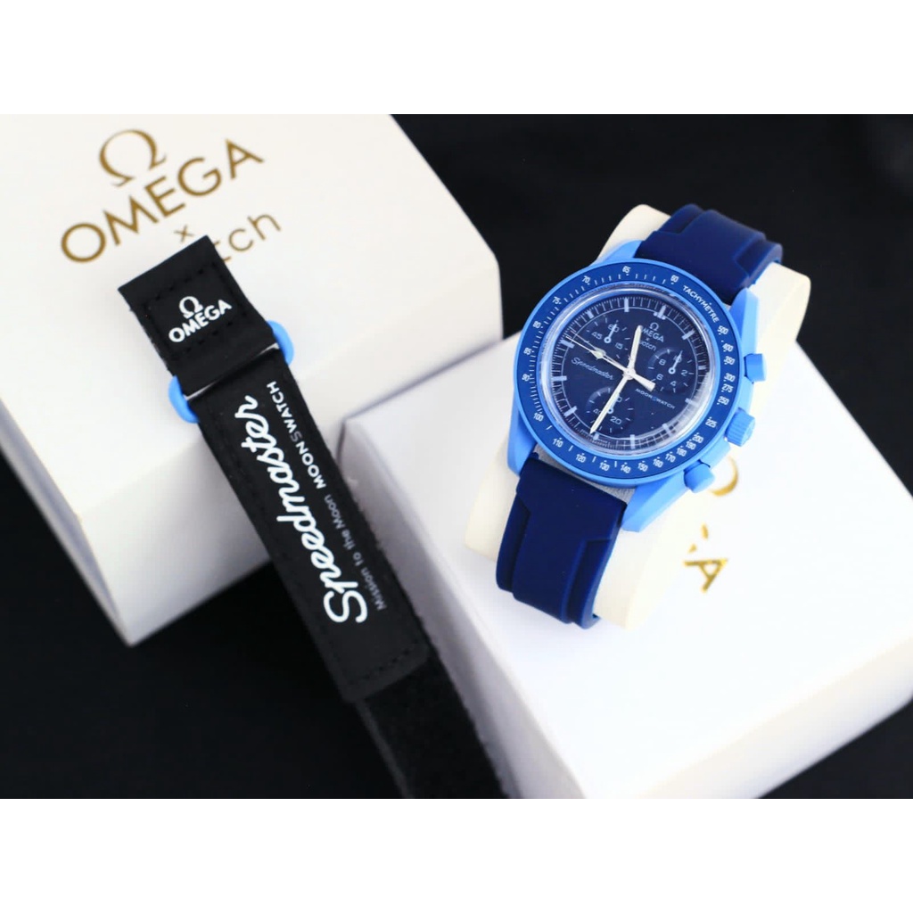 Jam Tangan Wanita S1603V Tali Rubber Chrono Variasi Free Box Exclusive Tali Kanvas &amp; Baterai