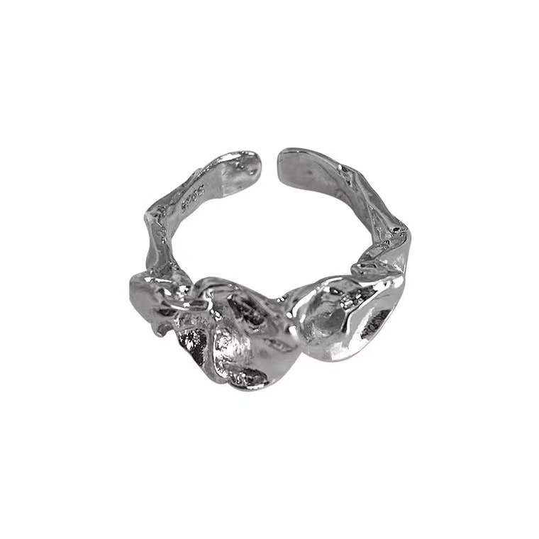 Women Metal Fashion Asymetric Ring 2824