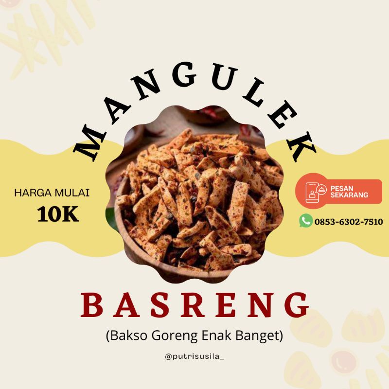 

BASRENG Bakso Goreng 500gram Murah Enak Banget