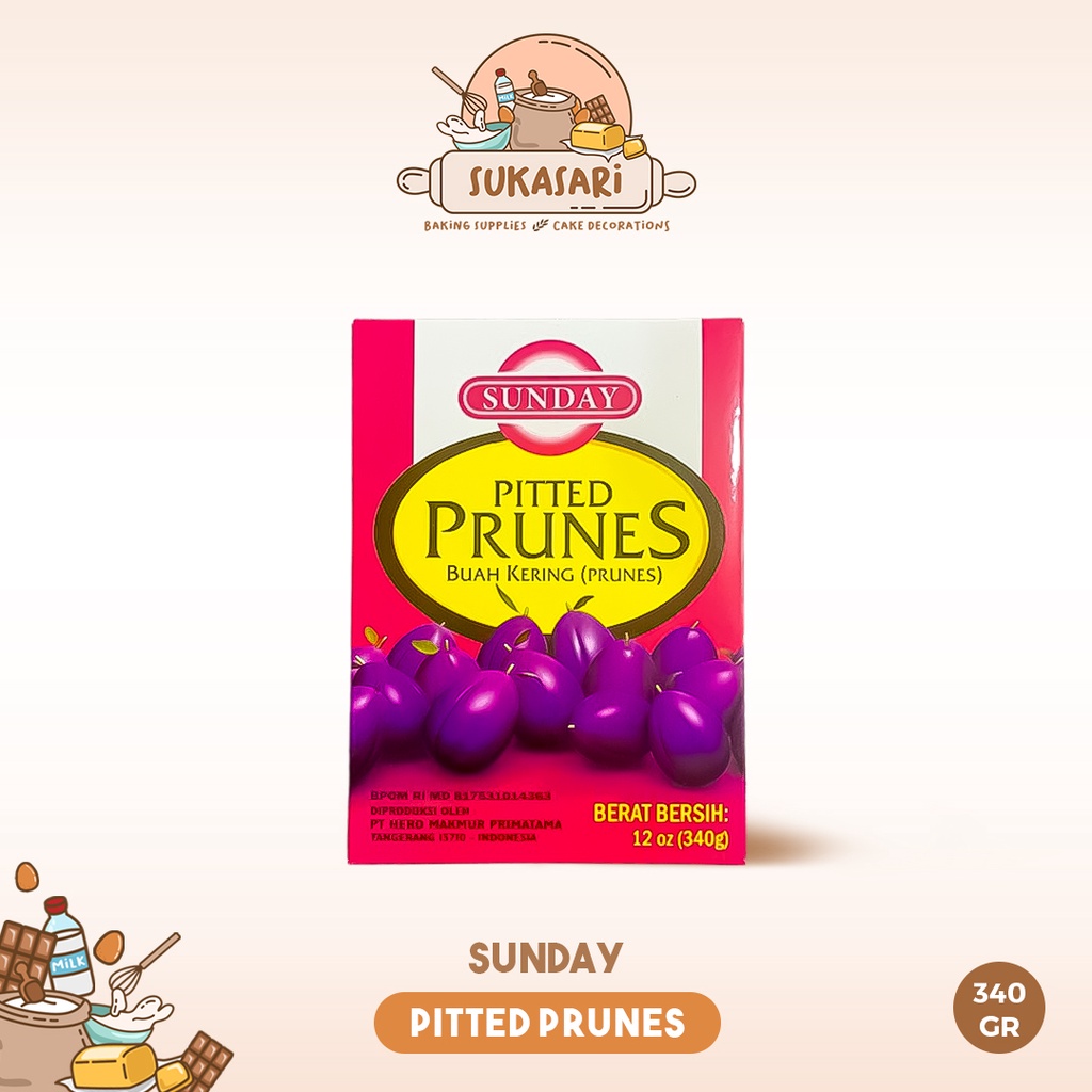 

Plum Kering Tanpa Biji / Sunday / 340 gram