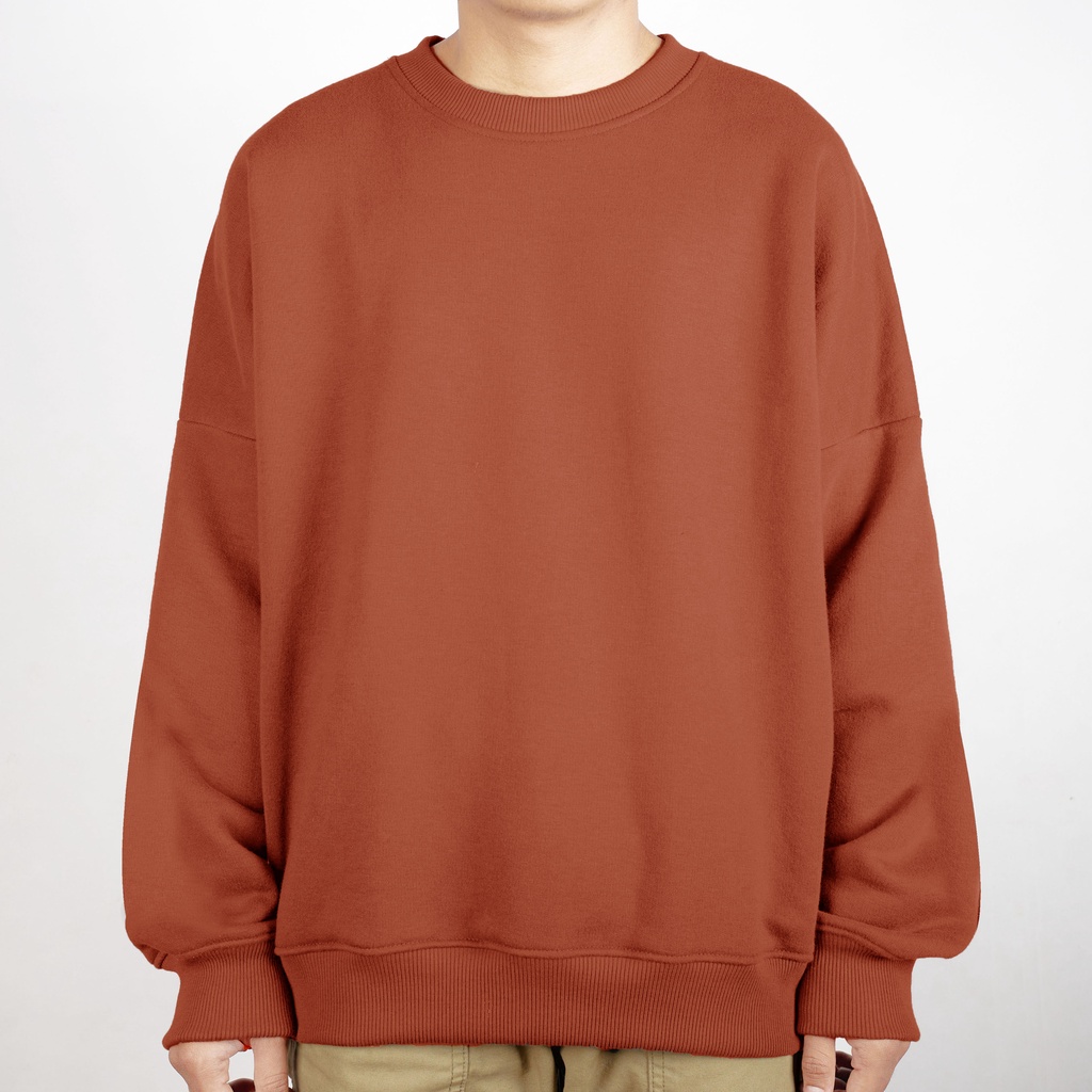 Crewneck Boxy Oversized Arabian Spice