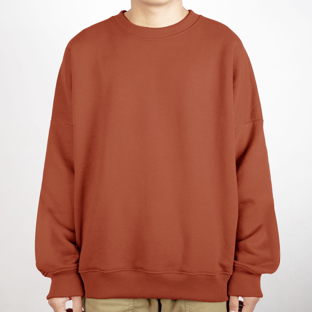 Crewneck Boxy Oversized Arabian Spice