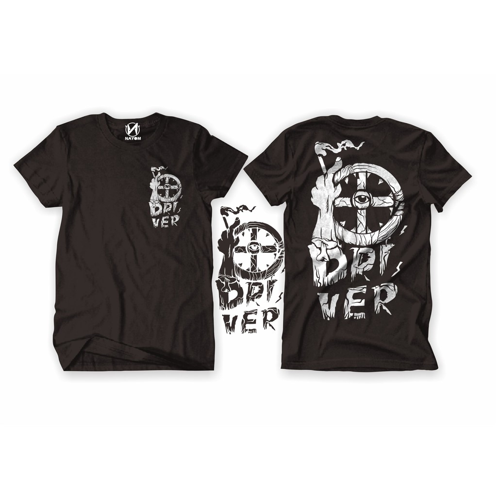 Kaos Baju Distro Driver Monster Komunitas Supir Truck Sopir Indonesia