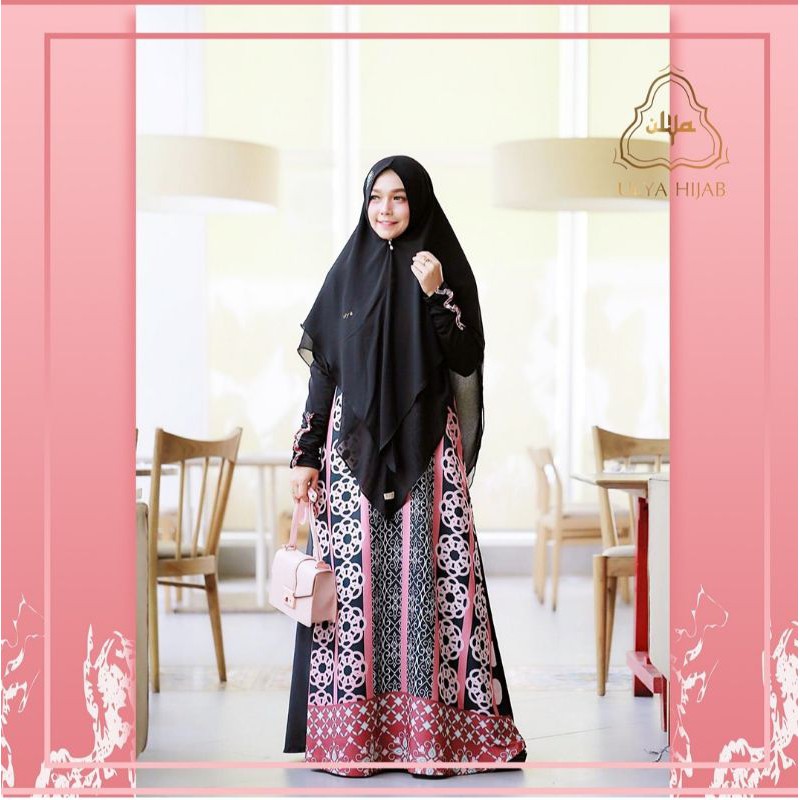 *SOLDOUT SALEEE Dress printing *by Ulya hijab