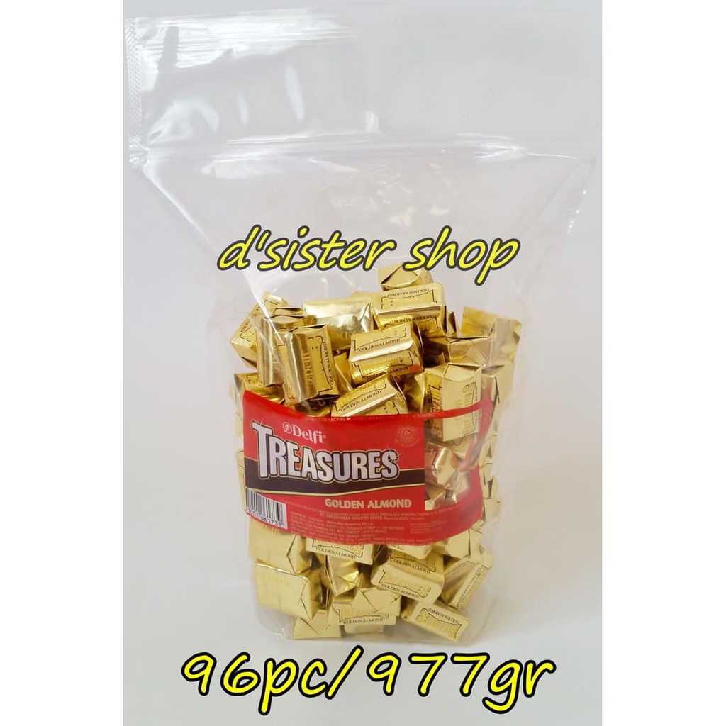 

Treasure Golden Almond Coklat Delfi 96pcs PROMO