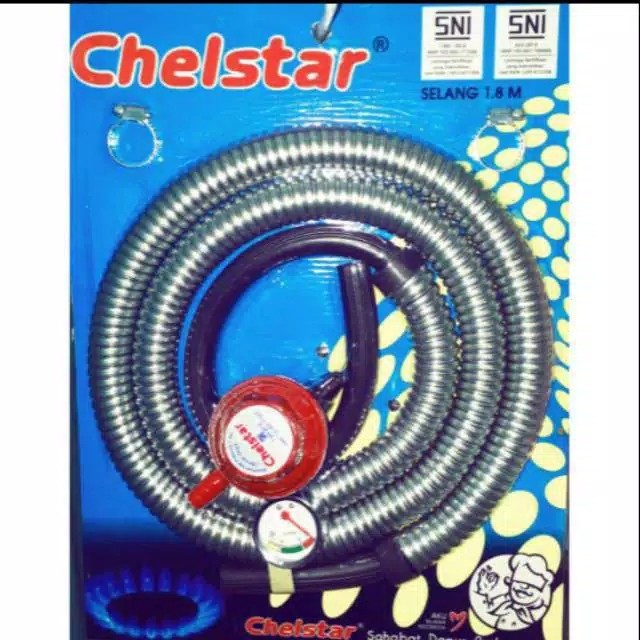 Chelstar , 58G , Selang Pegulator Paket Meter