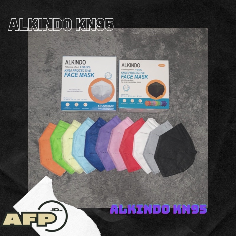 masker ALKINDO KN95 warna warni