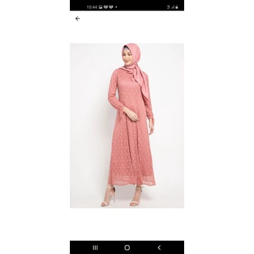 Exit Gamis Brokat Irza Dress size XXL