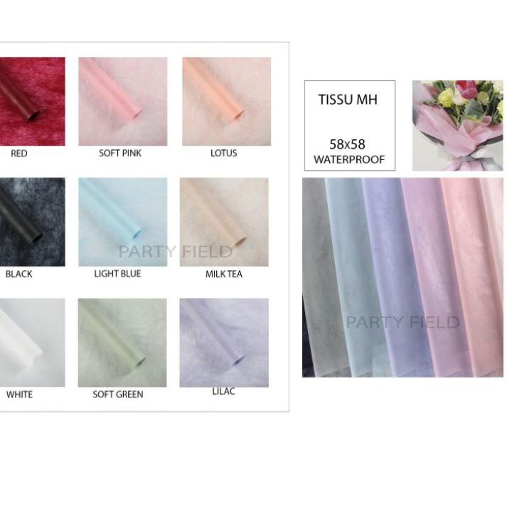 

♡ [1PAK/20PCS] TISUMH kertas bunga / flower wrapping paper ➧