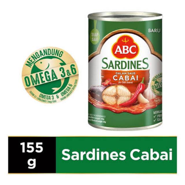 

Sarden ABC Saus Cabai 155g