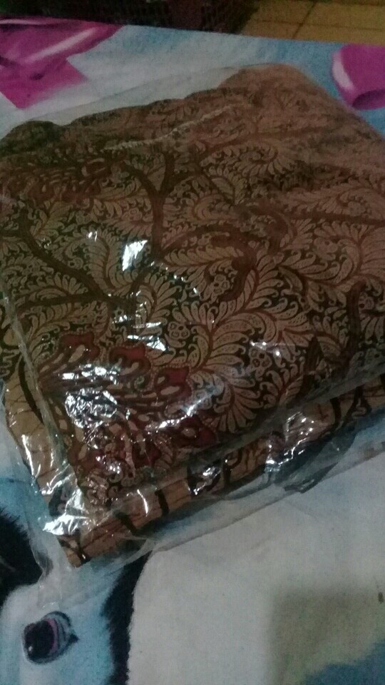 Gamis Batik Manggar Kenongo Sogan Gamis Batik Cantik