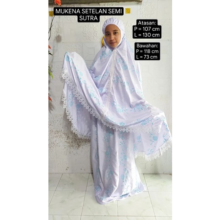 MUKENA SETELAN SEMI SUTRA