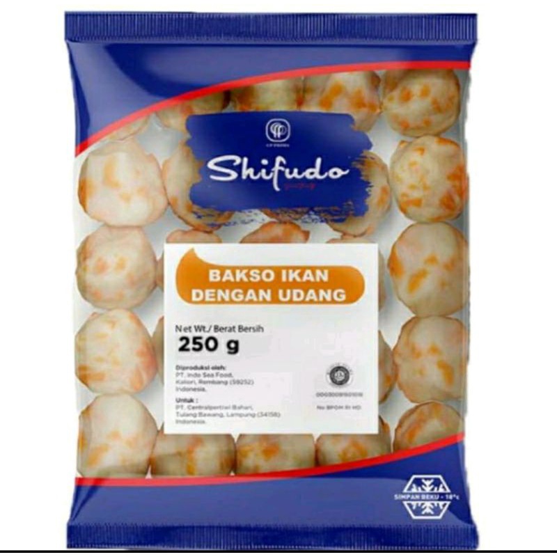 

Shifudo Bakso Udang 250 gr
