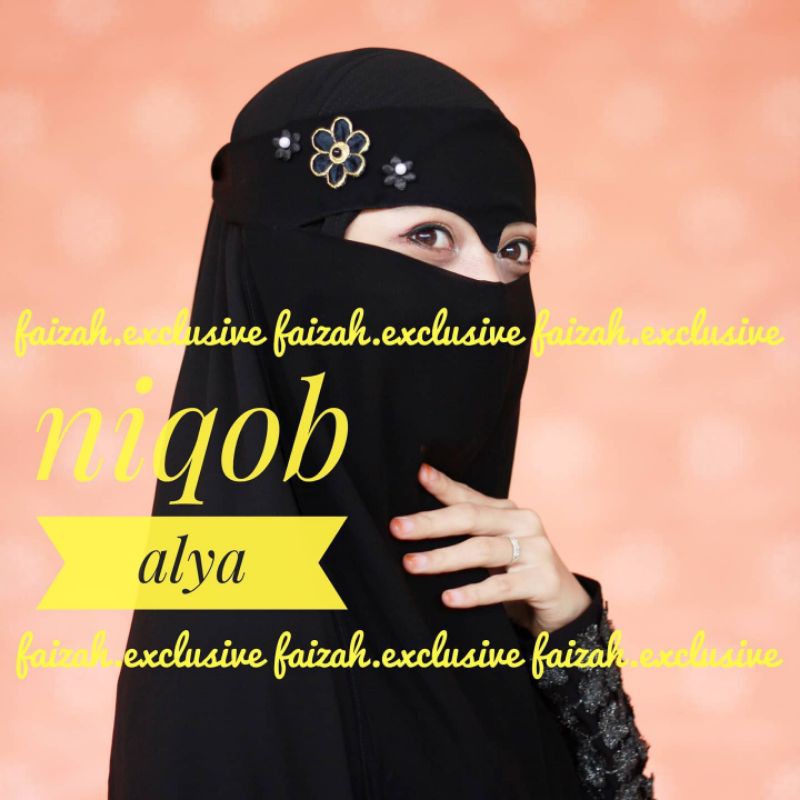 NIQAB BANDANA ALYA NIQOB BANDANA CADAR TEMBORO
