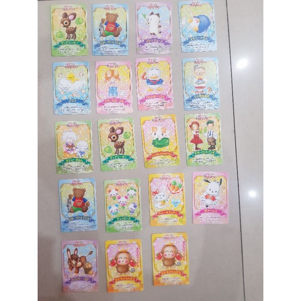 Hello Kitty cooking card kartu koleksi