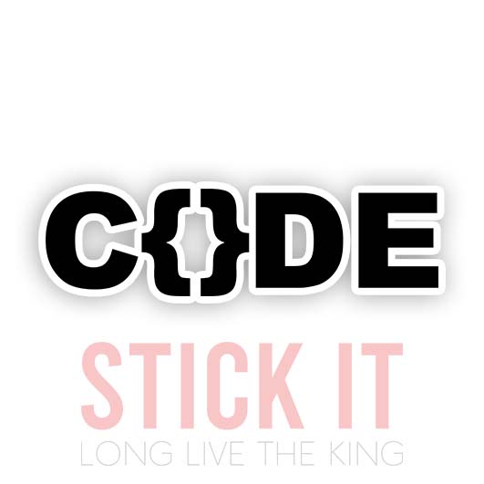 

Stiker sablon setrika DTF kaos baju sticker vinyl code programmer 15