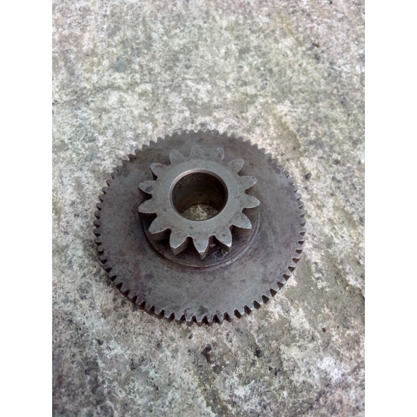 Gigi ger gear double dobel stater penghantar dinamo starter Suzuki Shogun 110 Shogun ORI