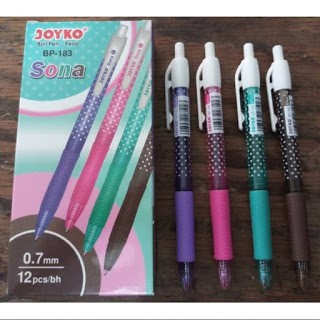 

JOYKO Pulpen / Pena BP-183 SONA Hitam
