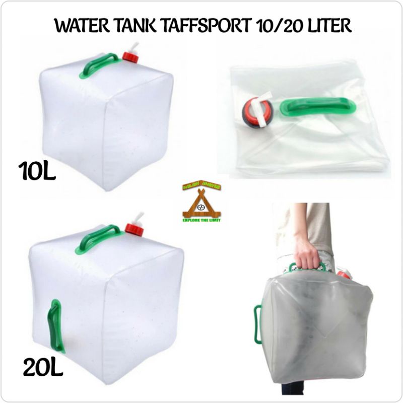 Jerigen Air Lipat Foldable Watertank Taffsport 10/20 Liter