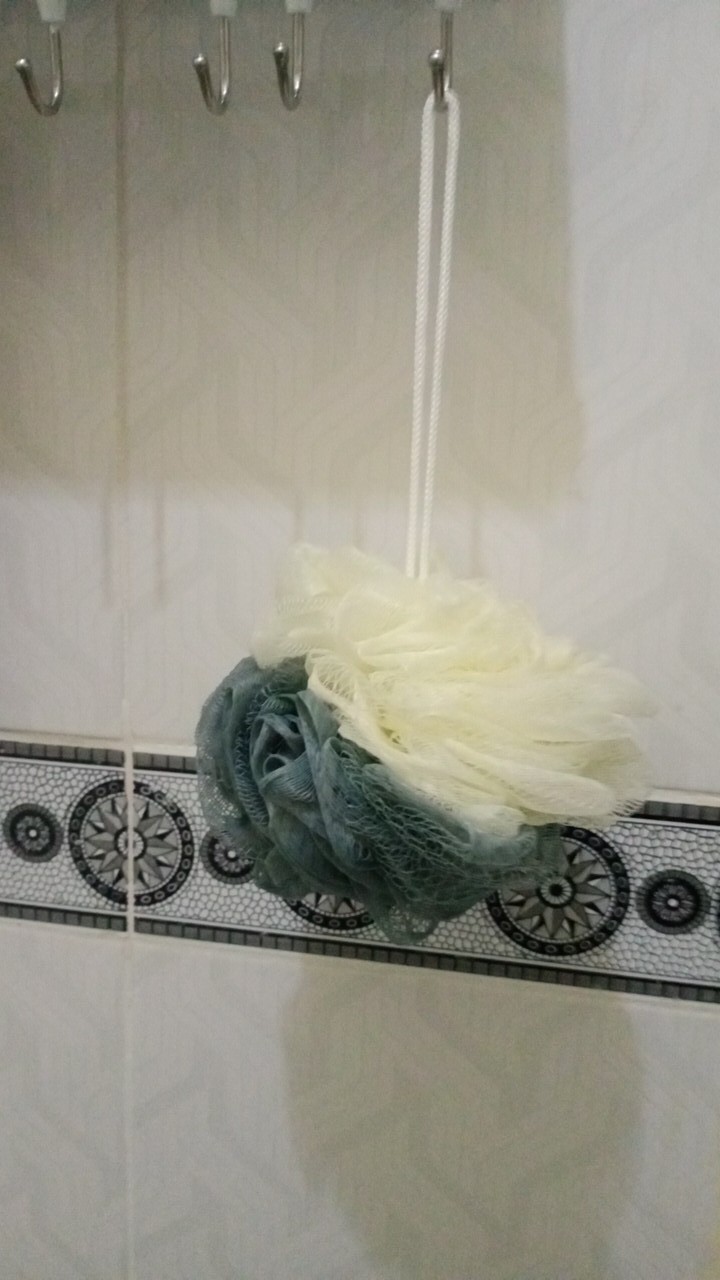 Spon Bola Jaring Mandi Busa | Shower Puff Bath Ball Foaming Sponge