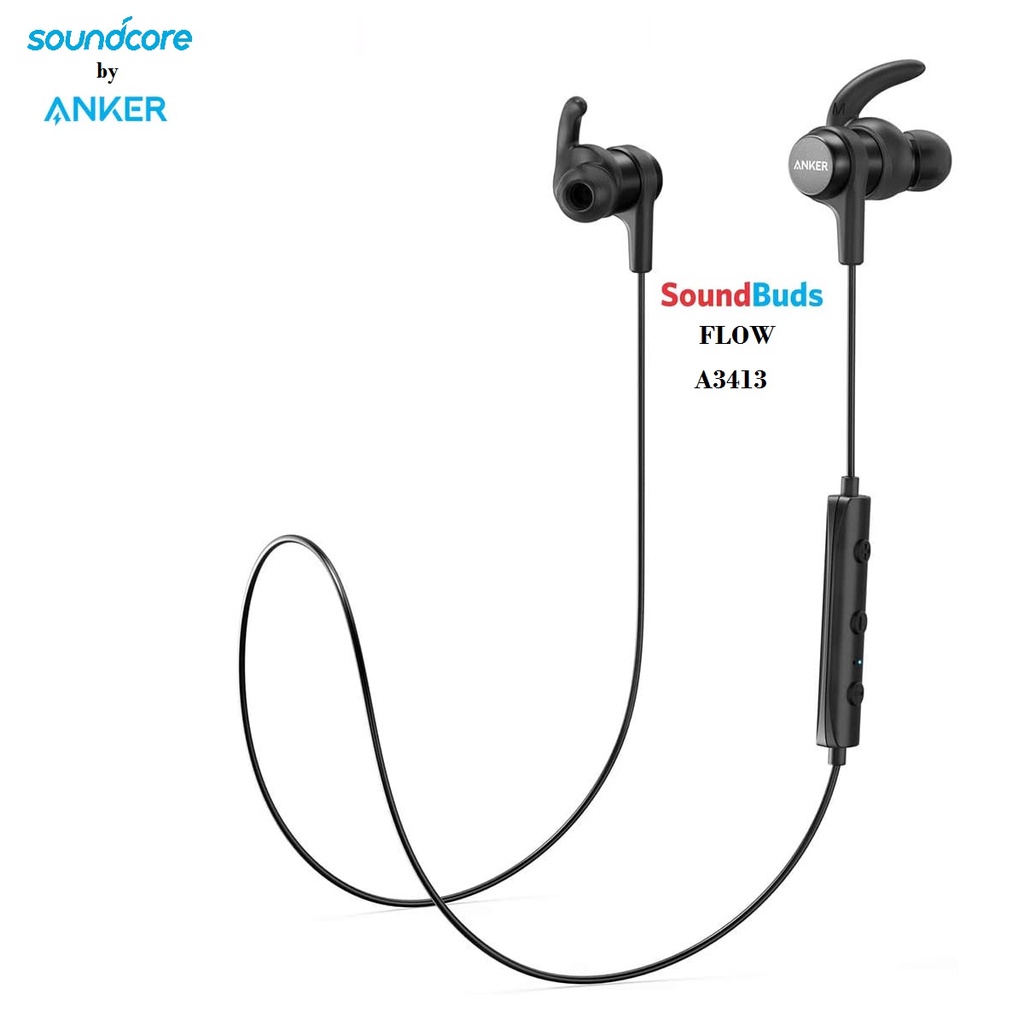 AKN88 - SOUNDCORE SoundBuds Flow A3413 - Sporty Waterproof Bluetooth Earphone