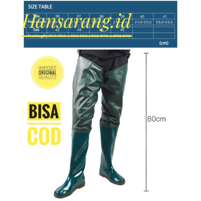 SEPATU BOOTS PETANI SERBAGUNA PANJANG 80CM