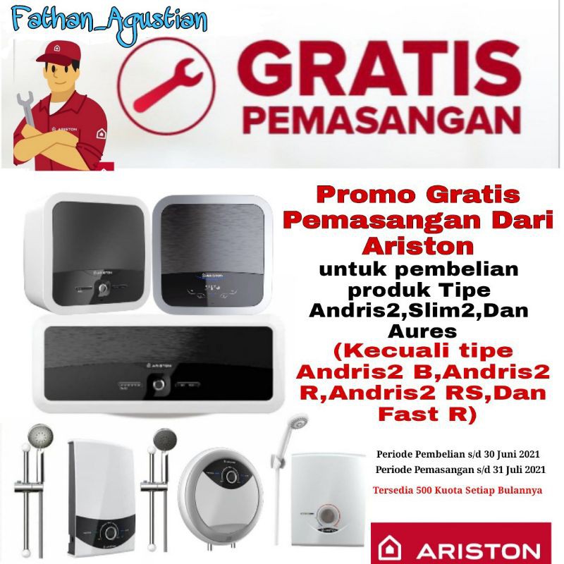 Jual Jasa Pasang Water Heater Ariston /Call Center Ariston Indonesia