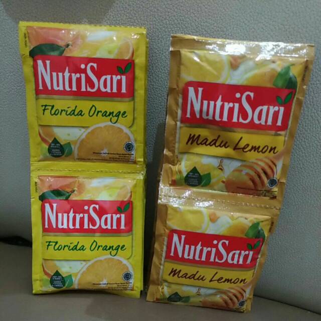 Nutrisari Jeruk Lemon Madu Blewah Rujak Renceng isi 10 sachet