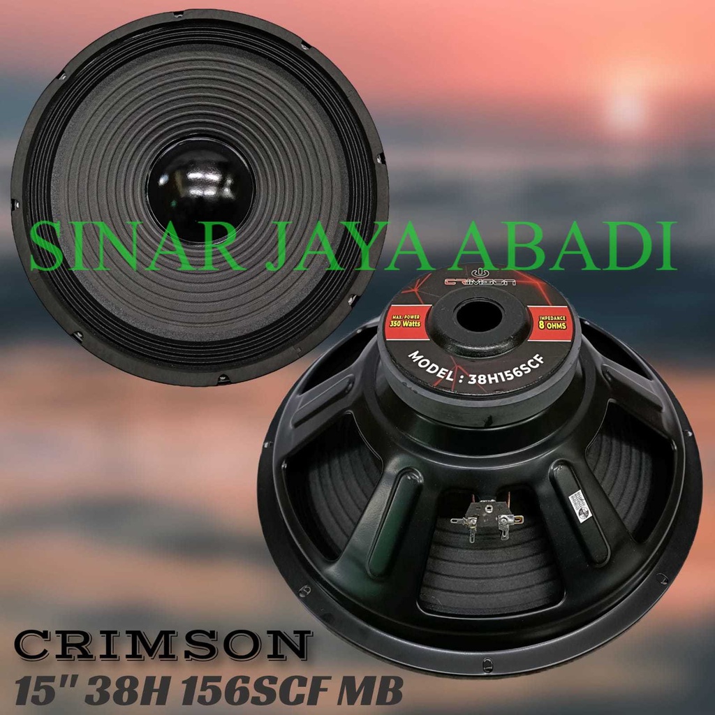 speaker 15 inch crimson 38h156scf mb original FULL Range