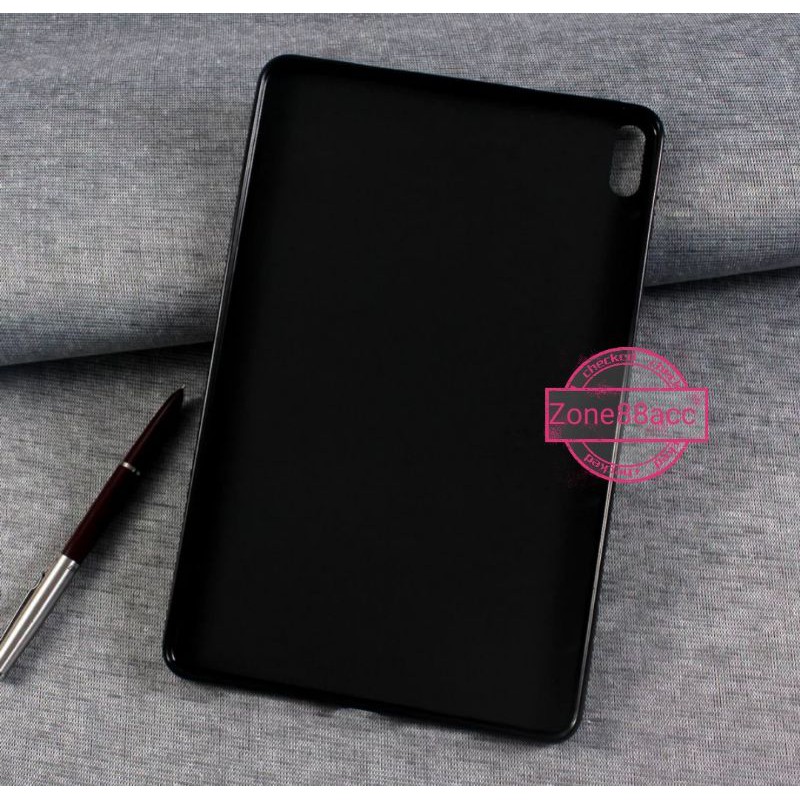 Case Huawei Matepad 10.4 MatePad R  Silicon Softcase Ultrathin Jelly Casing Cover Silikon Soft Clear pelindung Belakang Clear Bening Hitam