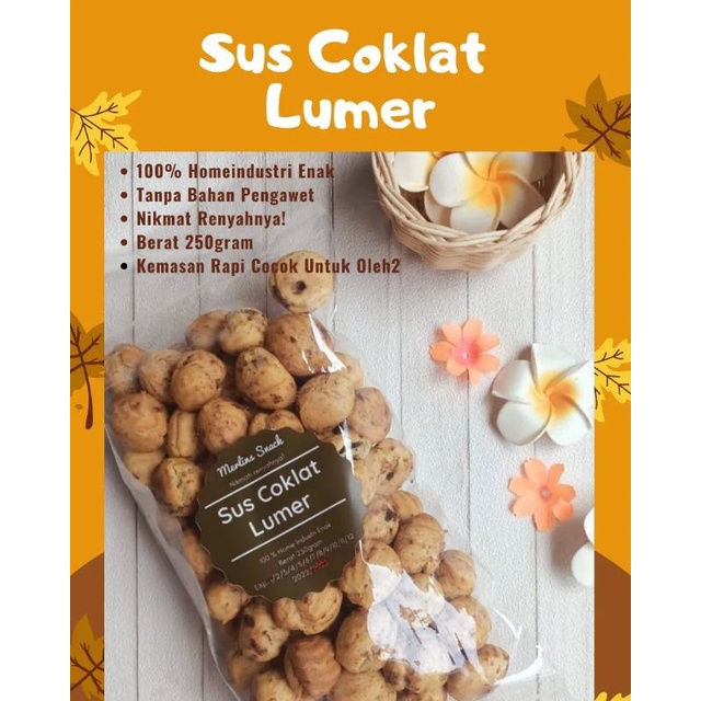

Jajan/Snack/Camilan Sus Coklat Lumer 250gram