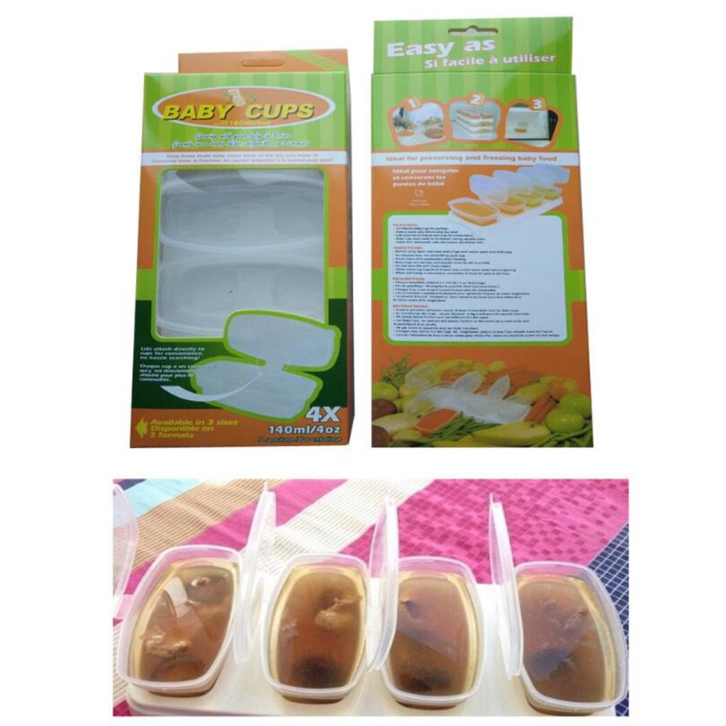 LID007 - 4in1 Baby Food Container