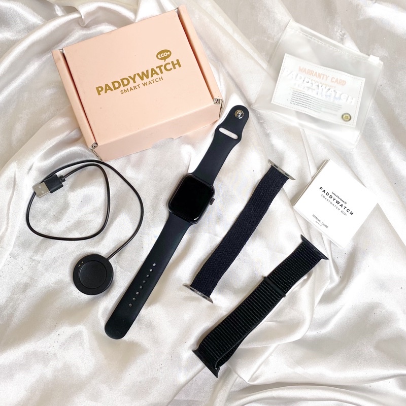 Paddy Watch Eco+ X Pro 42MM Black - Smart Watch Preloved Second