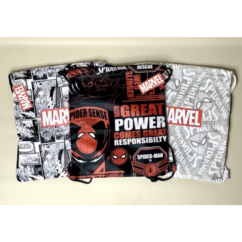 Miniso x Marvel Backpack Tas Ransel Tas Serut Waterproof Original