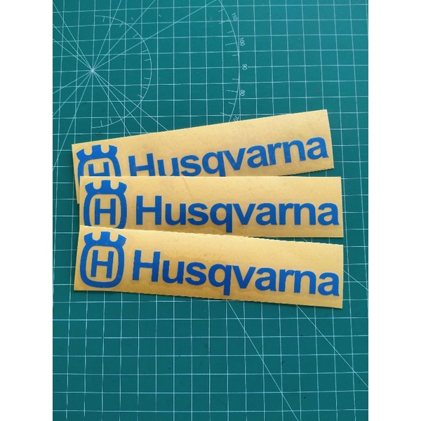 Cutting sticker Husqvarna - Siker Cutting Husqvarna - Stiker Husqvarna - Stiker Motor Mobil Helm