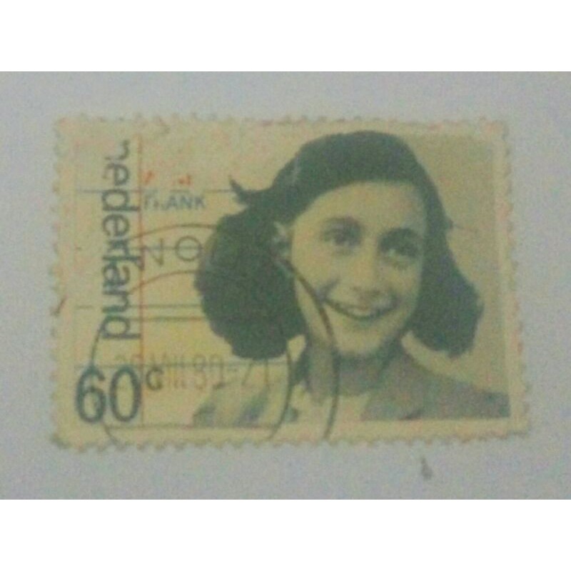 

Perangko Belanda 1980 Anne Frank