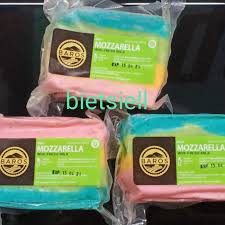 baros mozzarella rainbow 250 gr mozarela mozarella pelangi