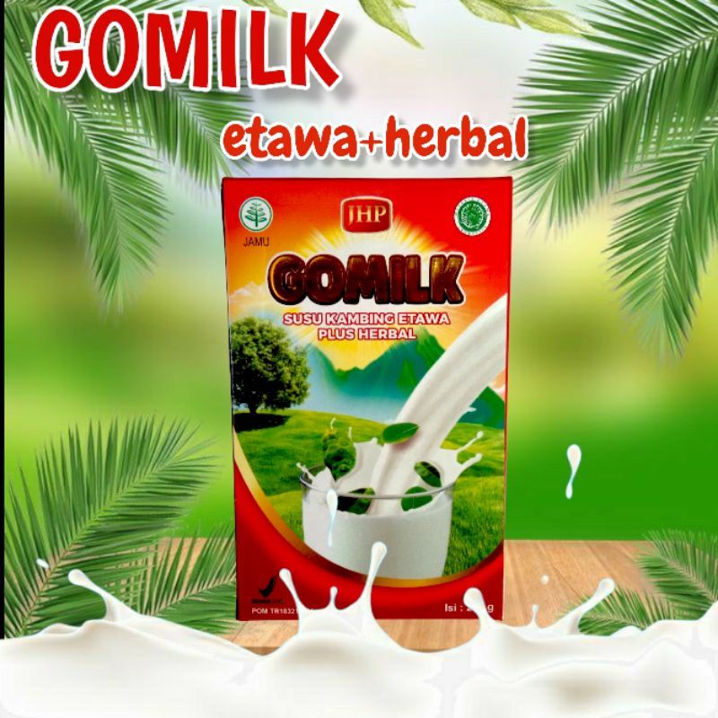 

GOMILK SUSU KAMBING ETAWA plus Herbal susu kesehatan untuk semua usia susu anak susu ibu hamil susu ibu menyusui susu lansia