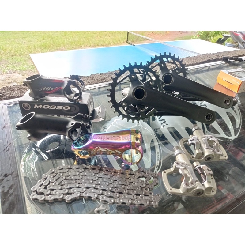 Sepeda crank single prowheel 32t tanpa bb